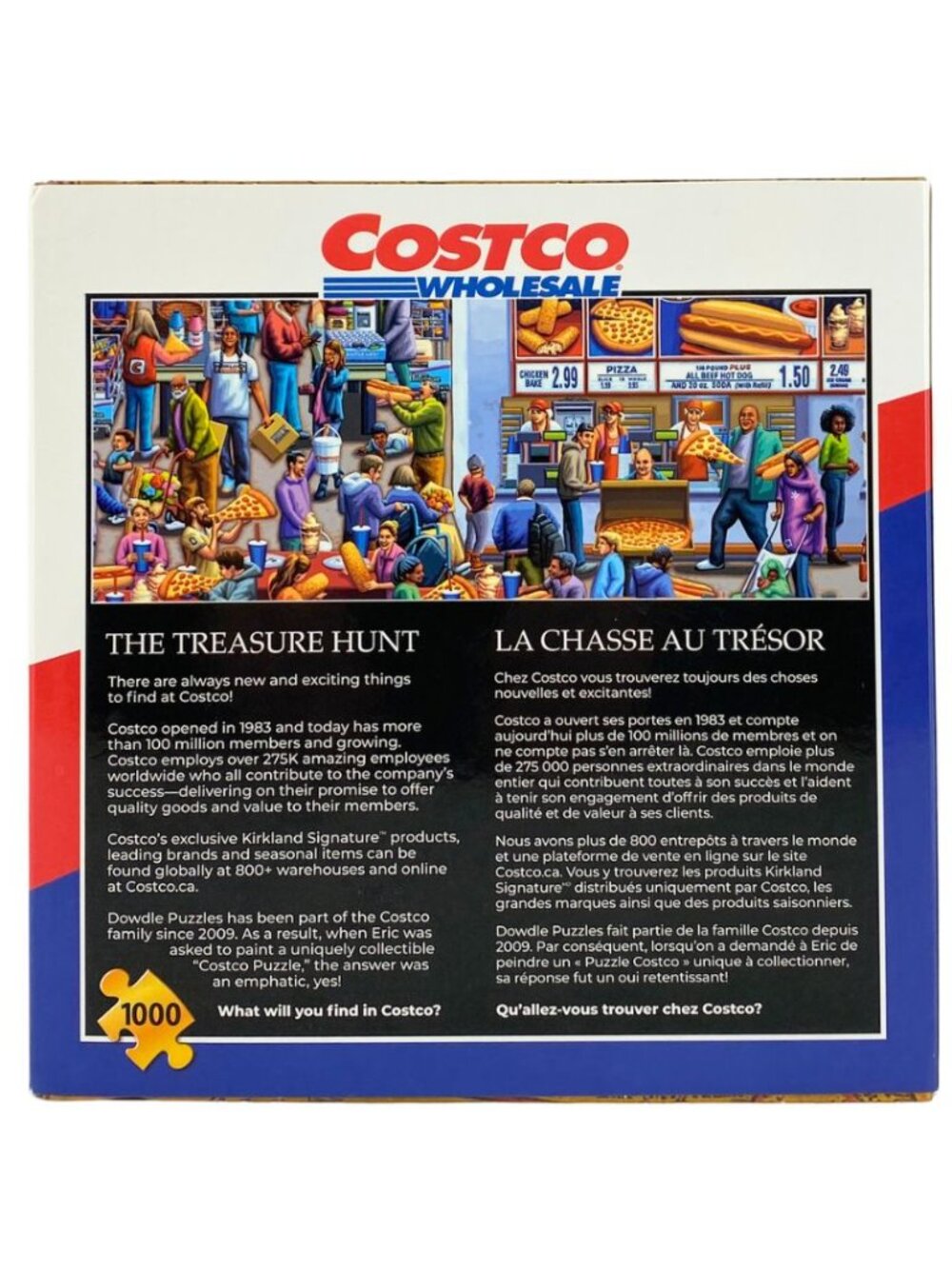 Dowdle Puzzle | Costco Wholesale Puzzle | 1000 Piece | Cardboard